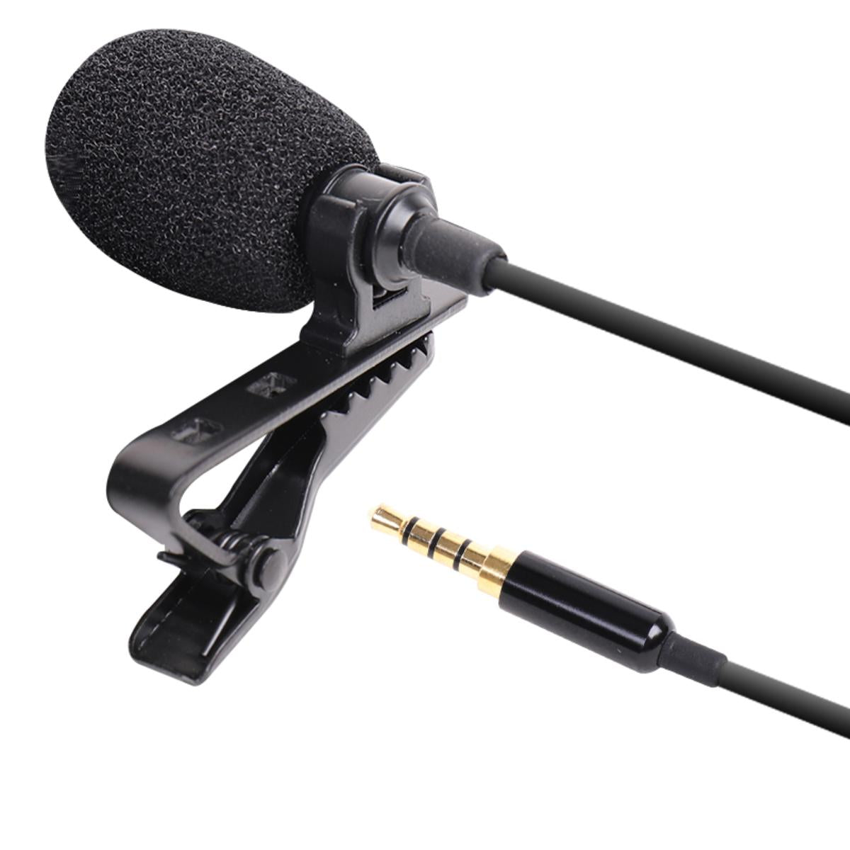 XO-MKF 01/AGTC Lavalier Microphone  Jack Microphone / Black / wired
