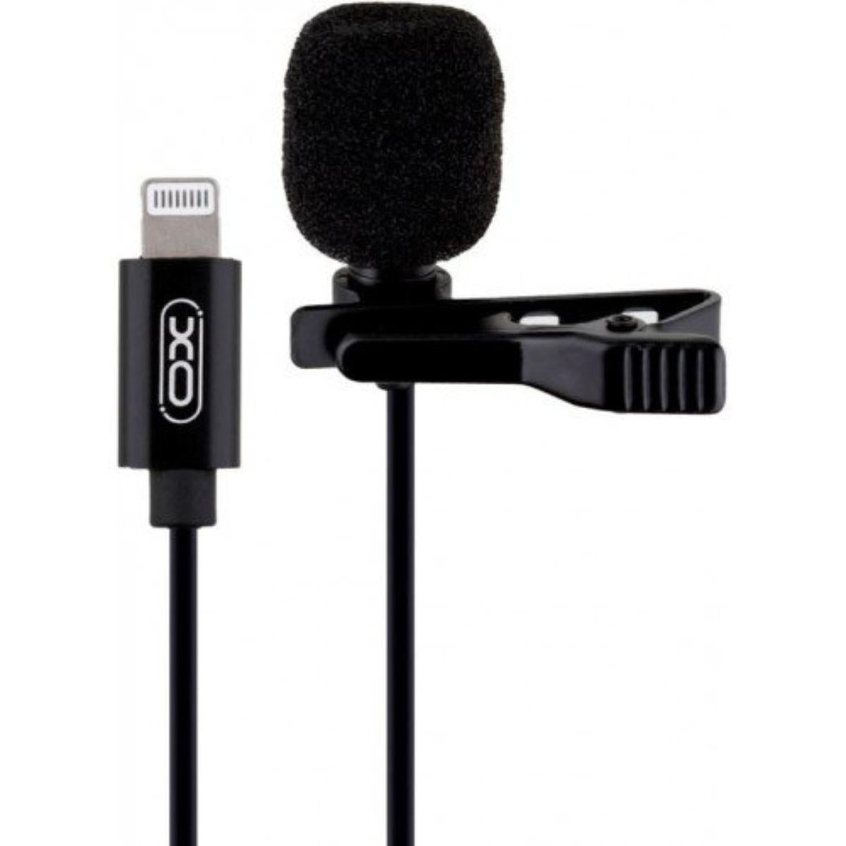 XO-MKF 03/AGTC Lavalier Microphone iPhone Microphone / Black / wired