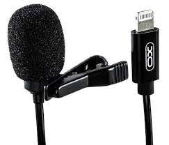 XO-MKF 03/AGTC Lavalier Microphone iPhone Microphone / Black / wired