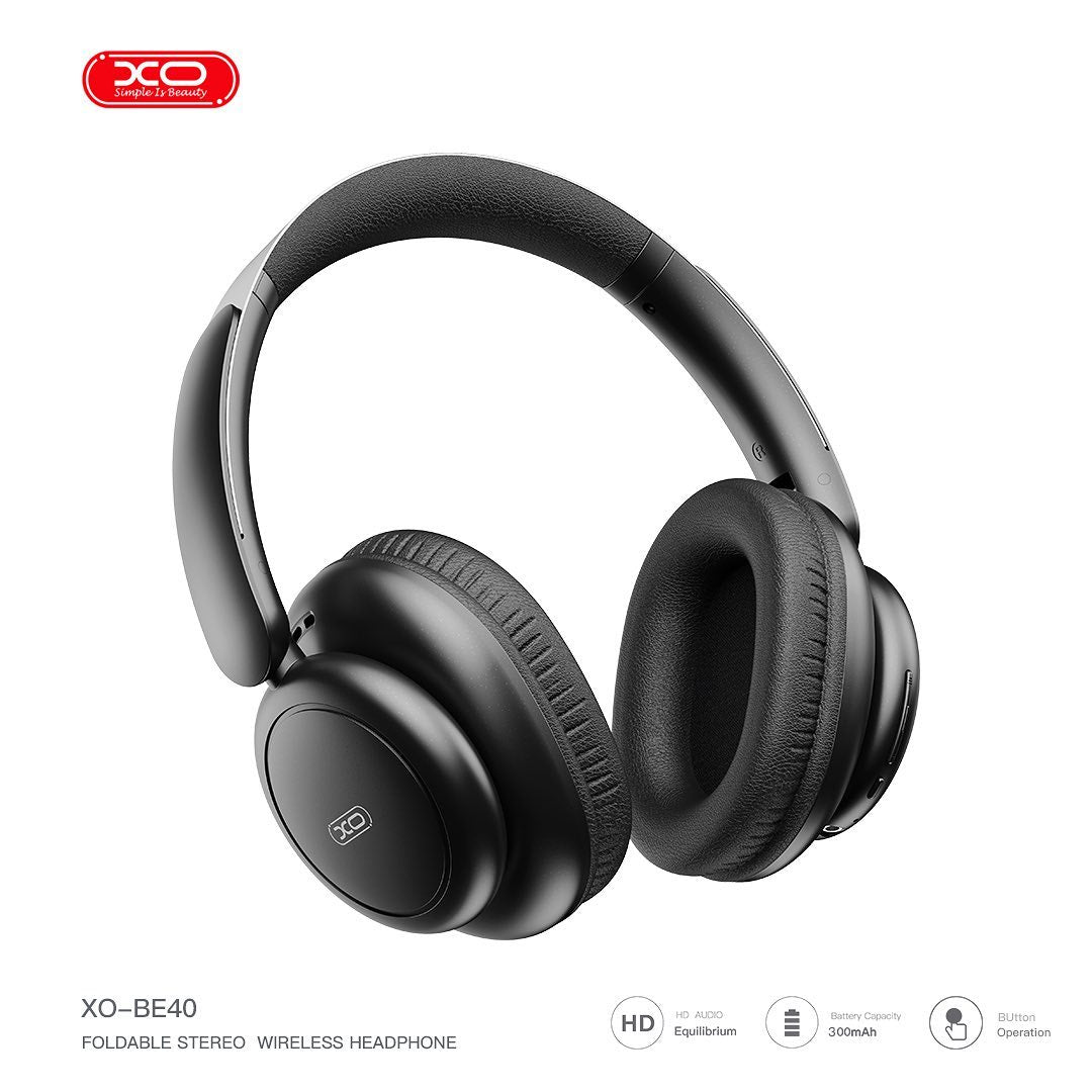 XO-BE40/XO ANC wireless headphone HEADPHONE / Black / WIRELESS