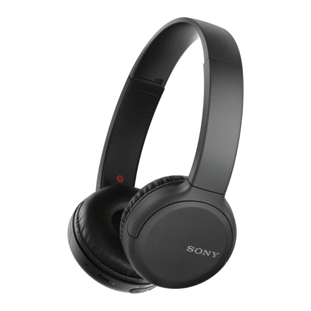 WH-CH520 / BZE / Sony Wireless Headphones with Microphone , 50-hour battery life  ,Black WIRLESS
