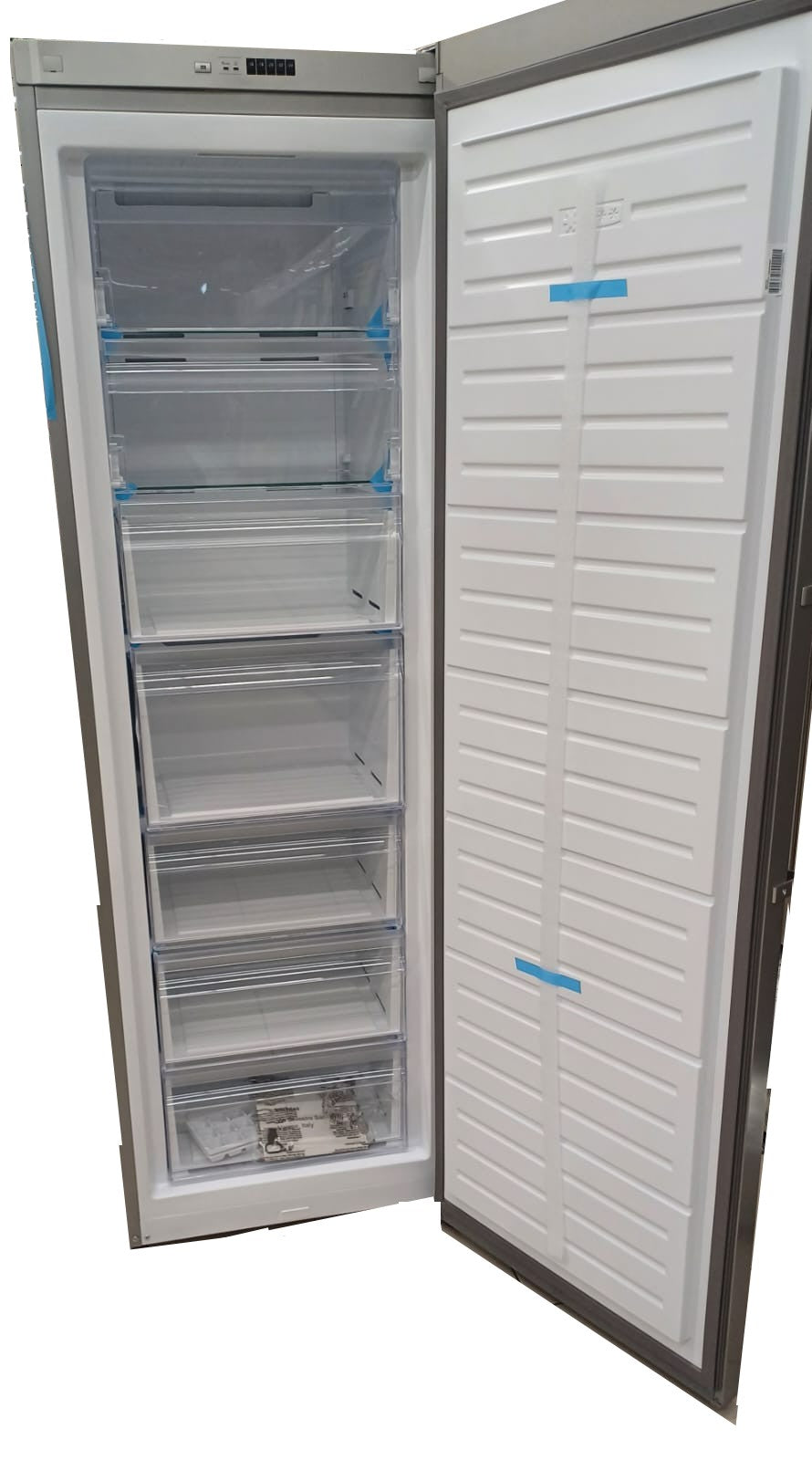CSTNF381A1S / IGNIS FREEZER 7 drawers, NO FROST, A+, 60*54*186, Silver 7 / A+ / silver