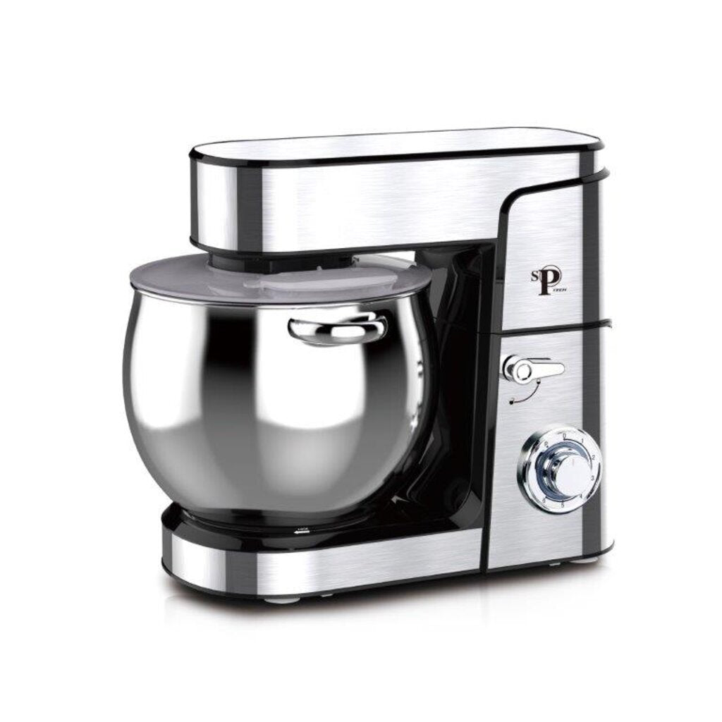 SPSM-413XL / SPTECH Kitchen Machine Stainless Steel 12 L 2000 w Stainless steel bowl / 3 kneading he 2000 WATT / 12 L / SILVER