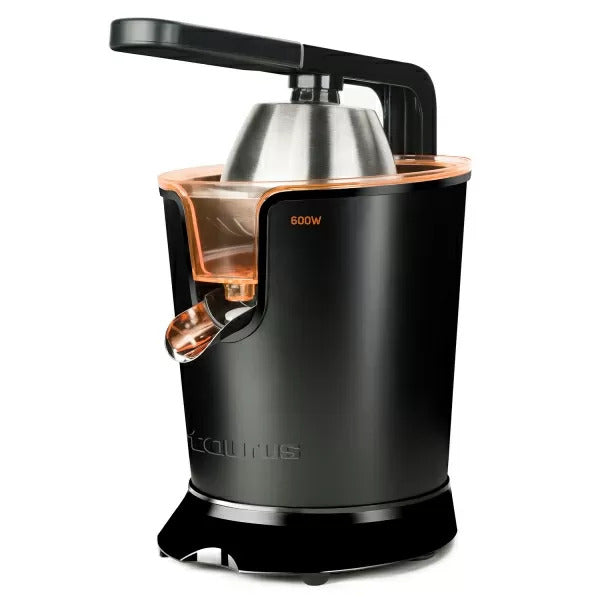SQ600X / Taurus Juicer black 0.65 L 600 w Rubber pressure lever / stainless steel body and filters EXTRACTOR / 600 WATTS