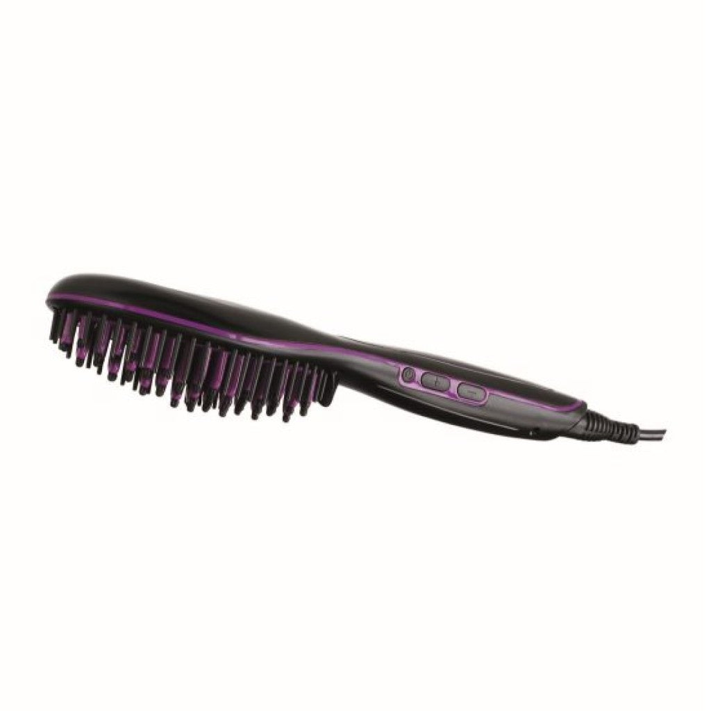 SPHS-708D / SPTECH Hair brush black 60 w Ceramic surrounded bristle brush, temperature up to 230 / L straightener / 230 c / BLACK