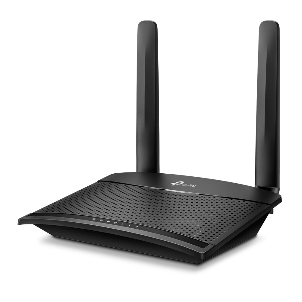 TL-MR100 / TP-Link 300Mbps Wireless N 4G LTE Router, Black, Build-In 150Mbps 4G LTE Modem, SPEED: 30