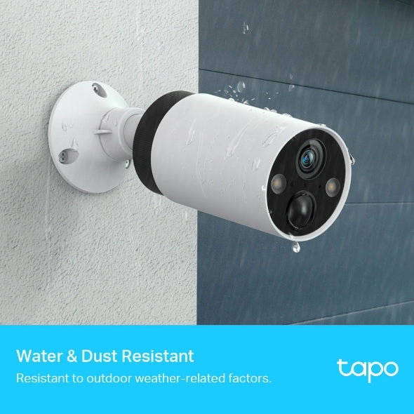 Tapo C420S2 / Tp-Link Smart Security Camera, white, 2K QHD,180-Day Battery Life,Full-Color Night Vis