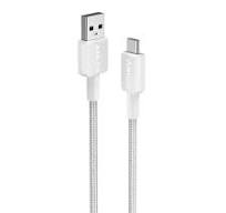 A81H6H21 / Anker 322 USB-A to USB-C Cable White (6ft Braided) -194644115777 Cable / White / A to USB-C Cable White (6ft Braided)