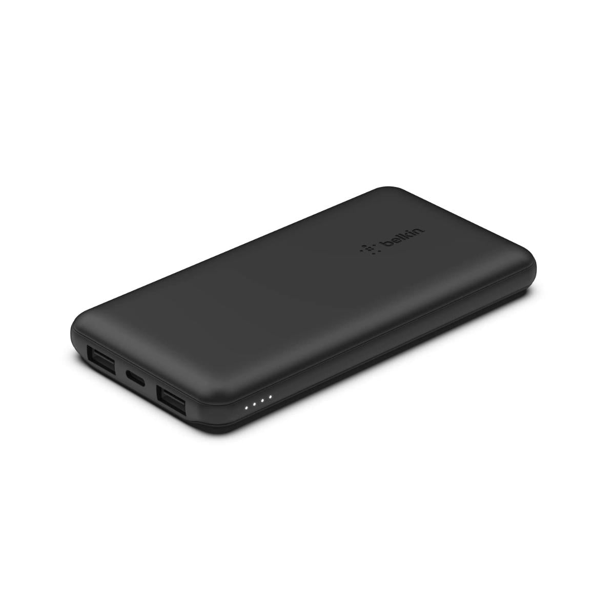 BPB001btBK/Belkin 10K USB-C 18W PD Power Bank + USB-C Cable, Black Power Bank / Black / 10K USB-C 18W PD Power Bank + USB-C Cable, Black