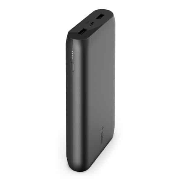 BPB003btBK/Belkin 20K Power Bank with Dual USB-A , USB-C IN, Black Power Bank / Black / 20K Power Bank with Dual USB-A , USB-C IN, Black