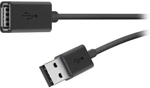 F3U153bt4.8M/Belkin USB2.0 A - A Extension Cable 4.8m Cable / Black / USB2.0 A - A Extension Cable 4.8m