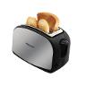 2563/Arshia bread toaster 900watt/ stanless steel inner part/ over head protection/ 3 stage cook TOASTER / STEEL / 900 WATTS