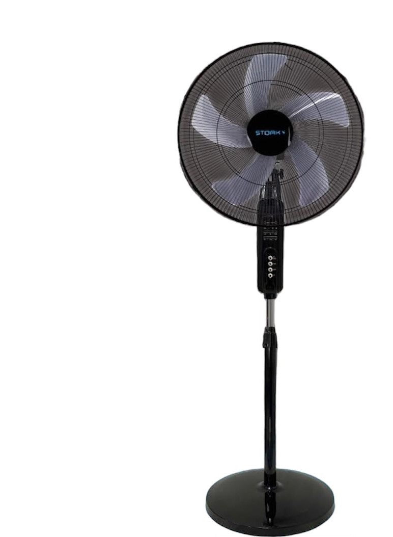 FS-ST2420 R / STORK STAND FAN,20 INCH, 3 Speeds  ,70 w , 5 blades ,With remote control, Black 