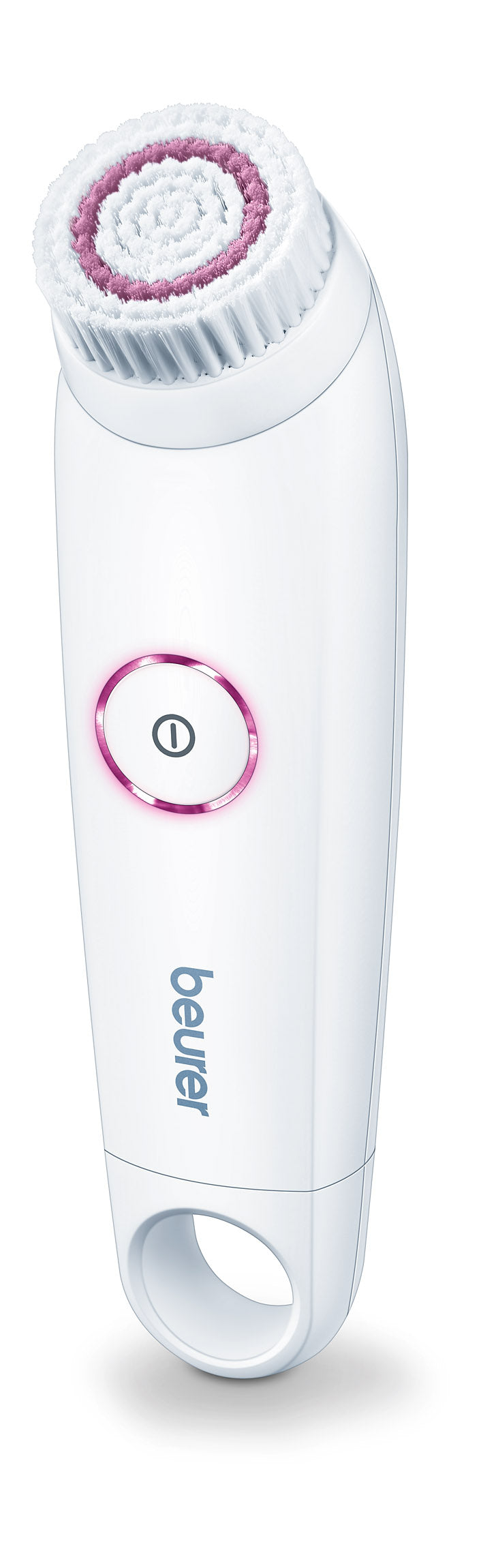 FC 45 / Beurer Facial brush White, Rotation in two steps 4 times. It can be used underwater. Operate