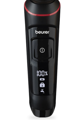 MN8X / Beurer Rotary shaver pink, 360° flexible shaver head Quick-charge function (10-minute operati