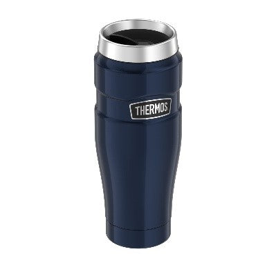 THERMOS 470 ml Stainless King vacuum insulated travel tumbler - Midnight Blue