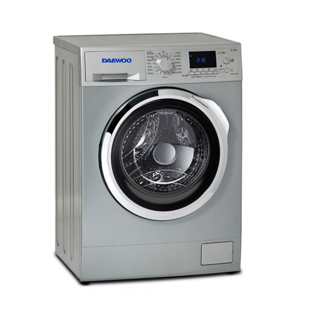DE-FM12CI / DAEWOO Washing machine 10.5 KG 1200 rpm Digital  Inverter A+++  Silver Color 10.5KG / A+++ / SILVER